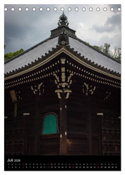 Produktbild: Japan im Blickpunkt (Tischkalender 2026 DIN A5 hoch), CALVENDO Monatskalender