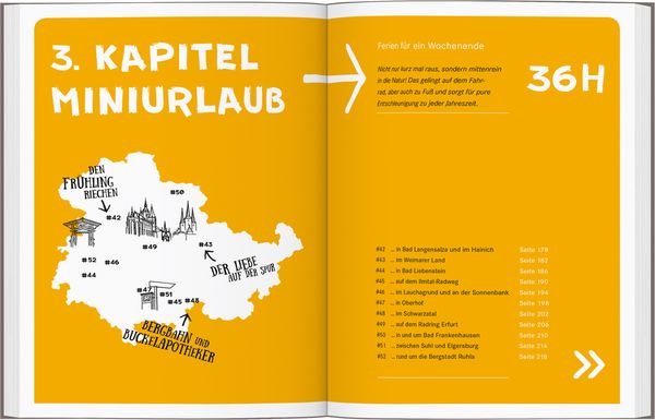 Produktbild: 52 kleine & große Eskapaden Erfurt und Thüringer Wald