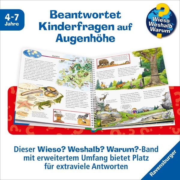 Produktbild: Wieso? Weshalb? Warum? Sonderband - Mein gro&szlig;er Tieratlas