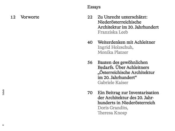 Produktbild: Architektur in Niederösterreich im 20. Jahrhundert nach Friedrich Achleitner
