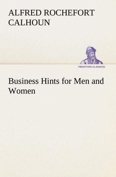 Produktbild: Business Hints for Men and Women