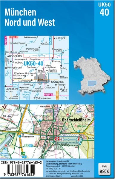 Produktbild: UK50-40 M&uuml;nchen Nord und West