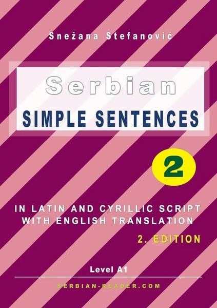 Produktbild: Serbian Simple Sentences 2