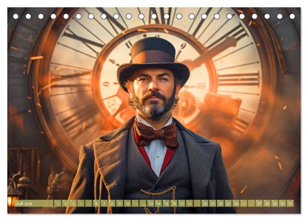 Produktbild: Lesezeichen f&uuml;r das ganze Jahr - 12 Monate mit inspirierender Weltliteratur (Tischkalender 2026 DIN A5 quer), CALVENDO Monatskalender