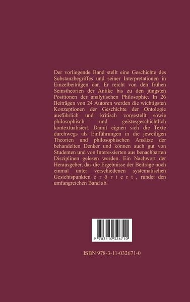 Produktbild: Substantia - Sic et Non