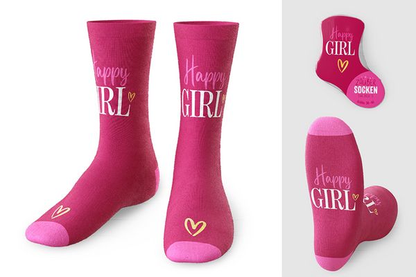 Produktbild: Zaubersocken Gr.36-40 Herz