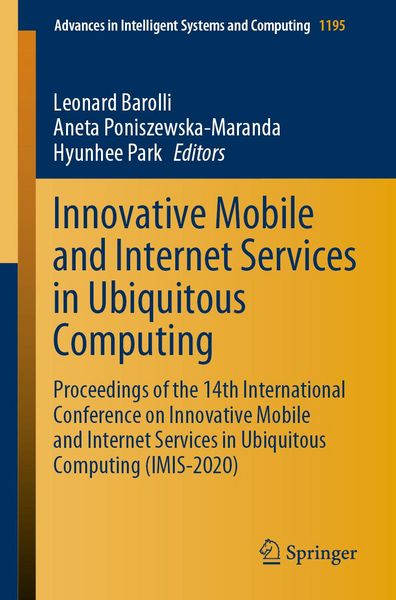 Produktbild: Innovative Mobile and Internet Services in Ubiquitous Computing