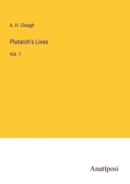 Produktbild: Plutarch's Lives