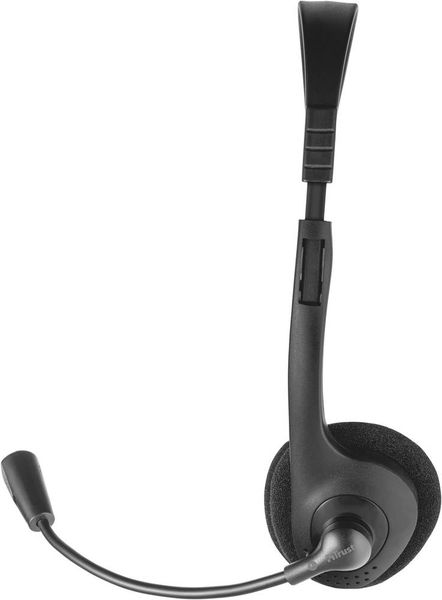 Produktbild: Trust Primo Chat On Ear Headset kabelgebunden Stereo Schwarz Lautst&auml;rkeregelung Computer