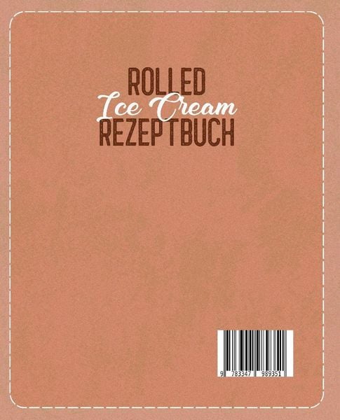 Produktbild: Rolled Ice Cream Rezeptbuch