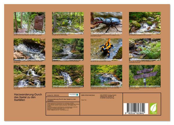 Produktbild: Harzwanderung-Durch das Ilsetal zu den Ilsef&auml;llen (Wandkalender 2026 DIN A4 quer), CALVENDO Monatskalender