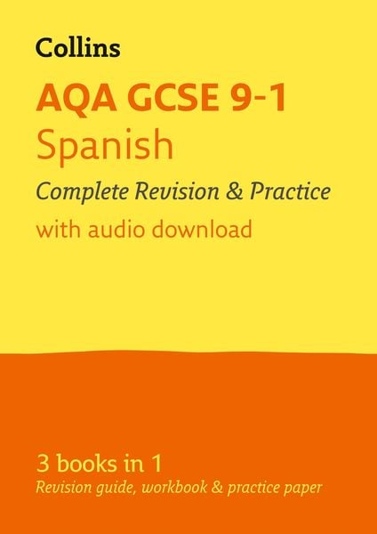 Produktbild: Collins GCSE Revision and Practice: New 2016 Curriculum - Aqa GCSE Spanish: All-In-One Revision and Practice