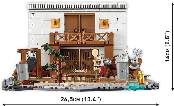 Produktbild: COBI Imperium Romanum 20070 - Gladiatorenschule, Bausatz, 583 Klemmbausteine/3 Figuren