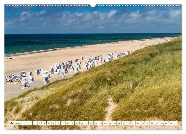 Produktbild: Deutschland - Insel Sylt (hochwertiger Premium Wandkalender 2026 DIN A2 quer), Kunstdruck in Hochglanz