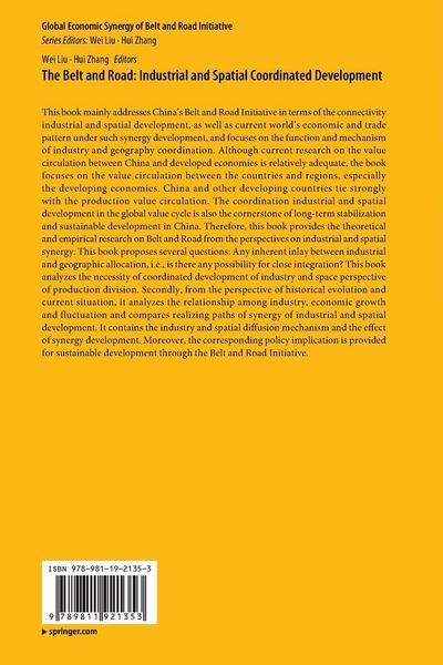 Produktbild: The Belt and Road: Industrial and Spatial Coordinated Development