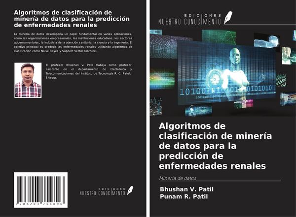 Produktbild: Algoritmos de clasificaci&oacute;n de miner&iacute;a de datos para la predicci&oacute;n de enfermedades renales