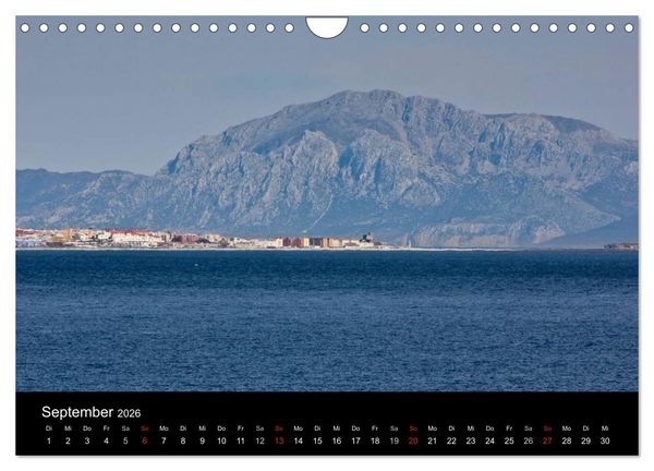 Produktbild: Tarifa - Andalusien (Wandkalender 2026 DIN A4 quer), CALVENDO Monatskalender