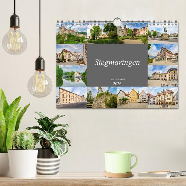 Produktbild: Sigmaringen Impressionen (Wandkalender 2026 DIN A4 quer), CALVENDO Monatskalender