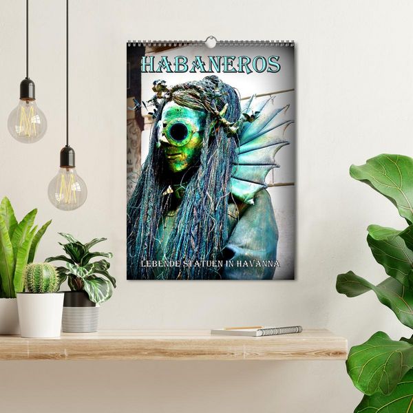 Produktbild: HABANEROS - Lebende Statuen in Havanna (Wandkalender 2026 DIN A3 hoch), CALVENDO Monatskalender