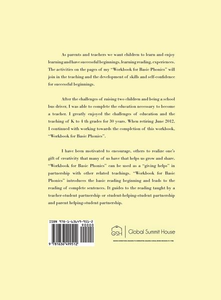 Produktbild: Teacher-Parent-Student Workbook for Learning and Teaching Basic Phonics