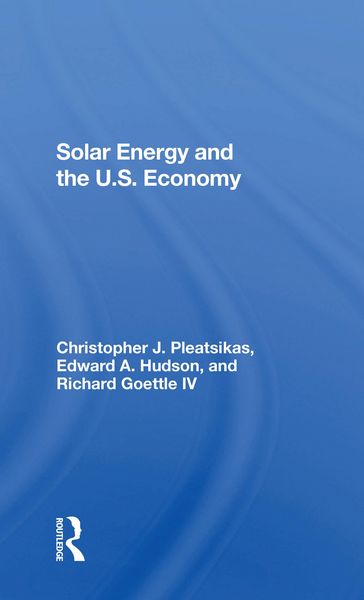 Produktbild: Pleatsikas, C: Solar Energy And The U.s. Economy