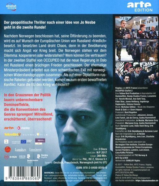 Produktbild: Occupied - Staffel 2 [2 BRs]