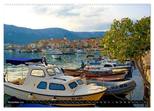 Produktbild: Rund um Krk (Wandkalender 2026 DIN A2 quer), CALVENDO Monatskalender
