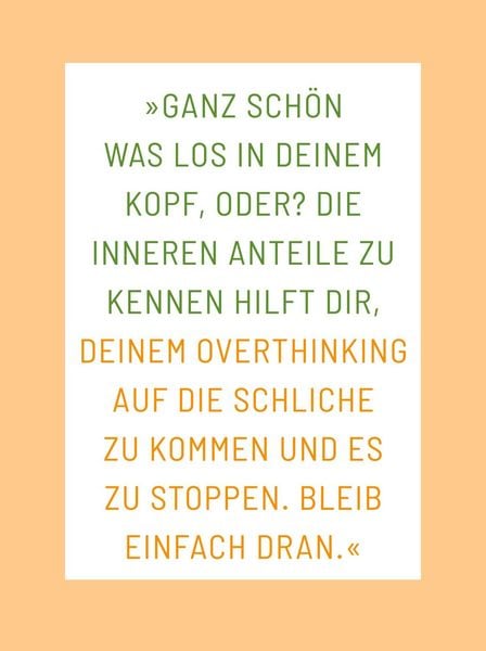Produktbild: Die 1-Minuten-Strategie gegen Overthinking