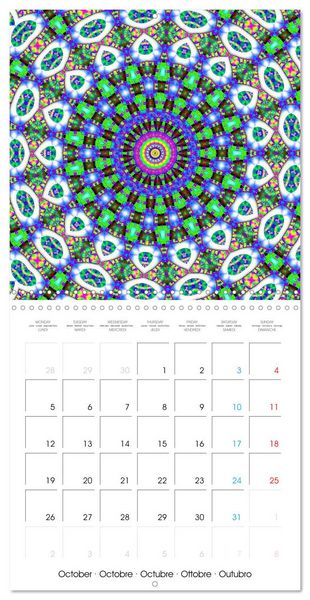 Produktbild: Invitation au voyage introspectif (Calendrier mural carr&eacute; 2026 30x30 cm) Calendrier double avec une page pour vos prises de notes