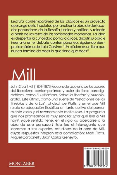 Produktbild: &iquest;Por qu&eacute; leer a Mill hoy?