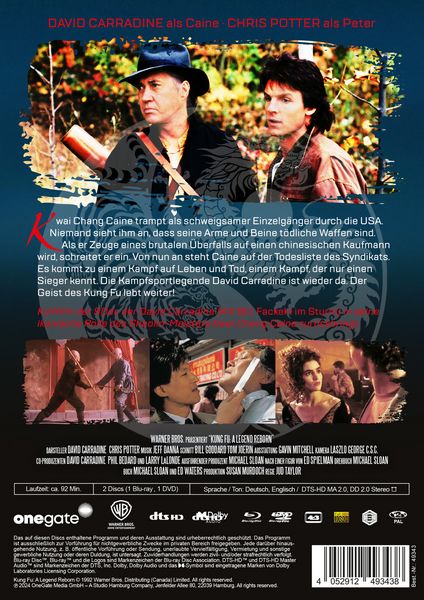 Produktbild: Kung Fu - R&uuml;ckkehr der Legende - Mediabook - Cover Gem&auml;lde (Blu-ray+DVD)