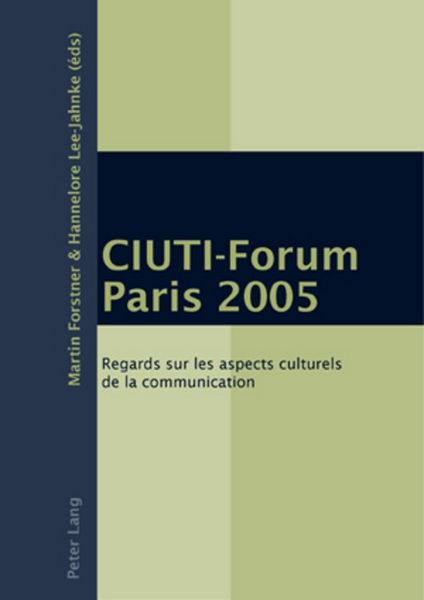 Produktbild: CIUTI-Forum Paris 2005