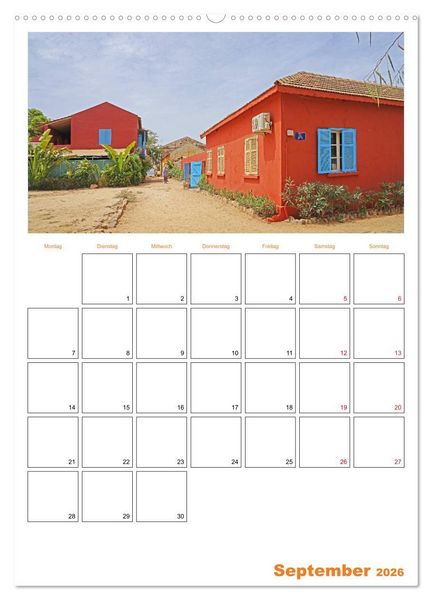 Produktbild: Gambia und Senegal erleben (hochwertiger Premium Wandkalender 2026 DIN A2 hoch), Kunstdruck in Hochglanz