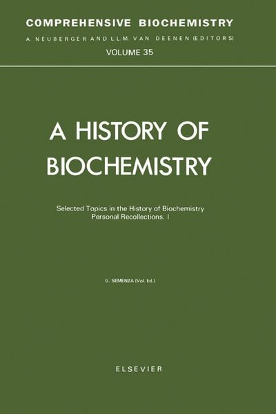 Produktbild: Selected Topics in the History of Biochemistry
