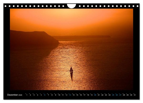 Produktbild: Santorini (Wandkalender 2026 DIN A4 quer), CALVENDO Monatskalender