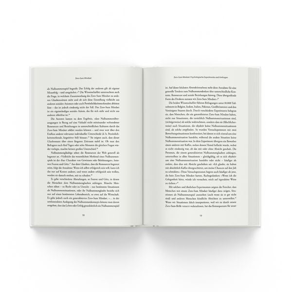 Produktbild: Zero Sum Mindset