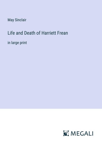 Produktbild: Life and Death of Harriett Frean