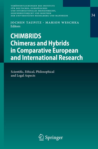 Produktbild: CHIMBRIDS - Chimeras and Hybrids in Comparative European and International Research