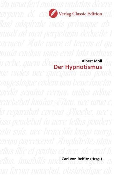 Produktbild: Moll, A: Der Hypnotismus