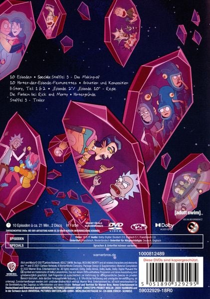 Produktbild: Rick & Morty - Staffel 5 [2 DVDs]