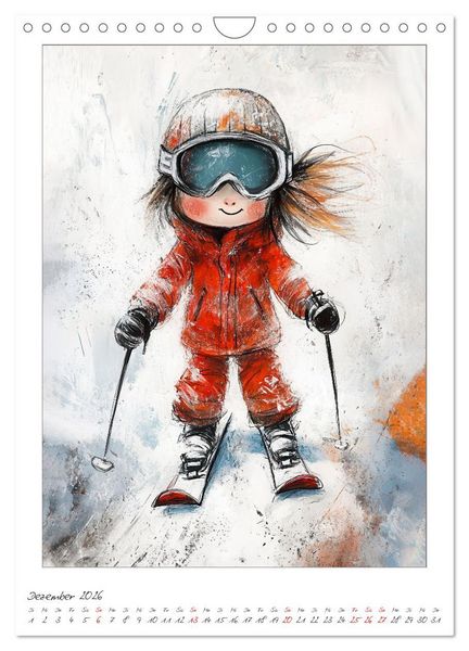 Produktbild: Kleine Chaoten (Wandkalender 2026 DIN A4 hoch), CALVENDO Monatskalender