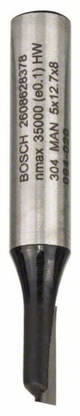 Bosch Accessories 2608628378 Nutfräser Hartmetall Länge 51 mm Produktabmessung, Ø 5 mm Schaftdurchmesser 8 mm