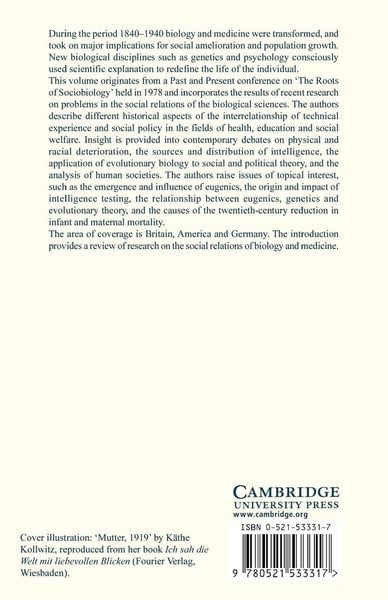 Produktbild: Biology, Medicine and Society 1840 1940