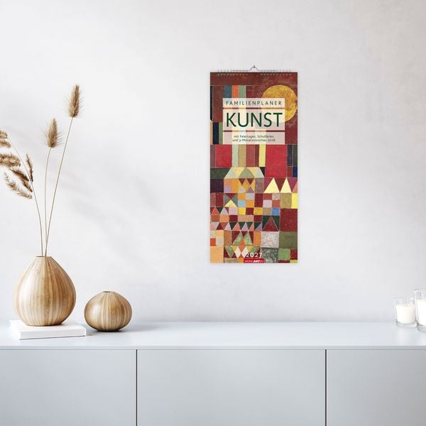 Produktbild: Kunst Familienplaner 2027