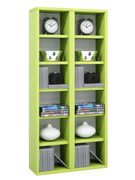 Produktbild: Holz CD DVD Stand Regal Schrank St&auml;nder Milano