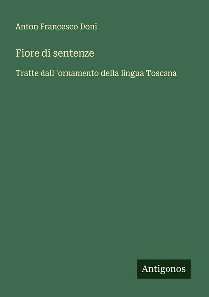 Produktbild: Fiore di sentenze