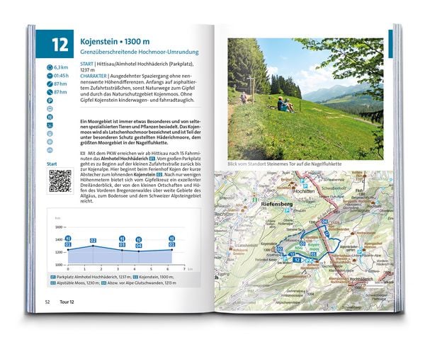 Produktbild: KOMPASS Wanderf&uuml;hrer Bregenzerwald und Gro&szlig;es Walsertal, 60 Touren mit Extra-Tourenkarte