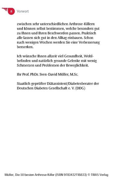 Produktbild: Die 50 besten Arthrose-Killer