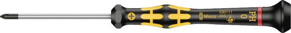Produktbild: Wera 1550 05030111001 ESD Kreuzschlitz-Schraubendreher PH 0 Klingenl&auml;nge: 60 mm