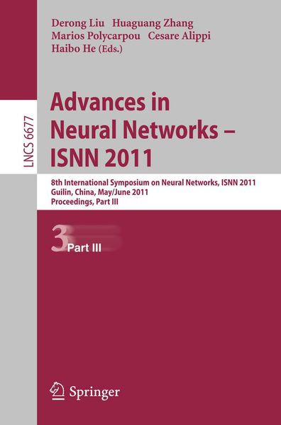 Produktbild: Advances in Neural Networks -- ISNN 2011
